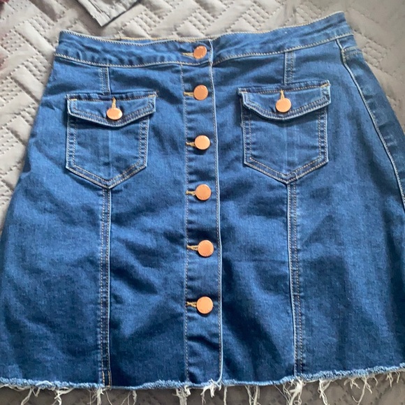 Blue Jean skirt - Picture 1 of 3